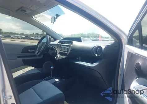 2013 Toyota Prius C Two from USA, damaged, VIN JTDKDTB37D1037102